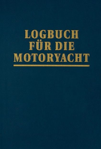 Logbuch für die Motoryacht